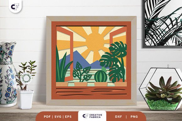 Download House Full of Plant 3D Paper Cutting SVG - 3d paper Collection