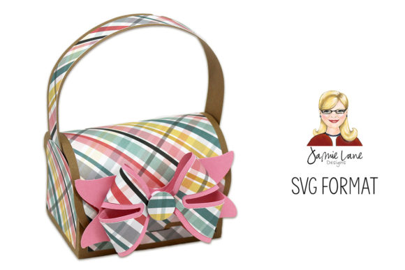 Download Gift Bag with 3D Paper Bow - 3d paper Collection