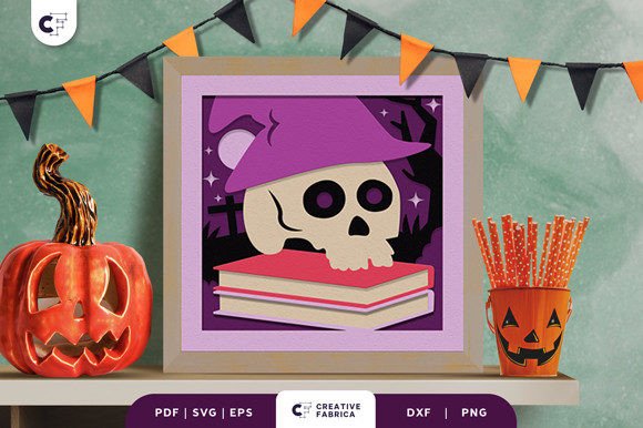 Download Halloween Skull 3D Paper Cut - 3d paper Collection