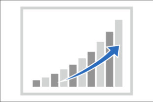 Download Vector Earnings Growth Chart Icon - Growth chart icon Collection